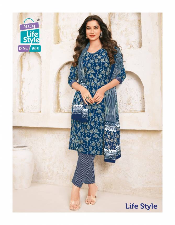 Mcm Life Style Vol 5 Readymade Cotton Suits Catalog
